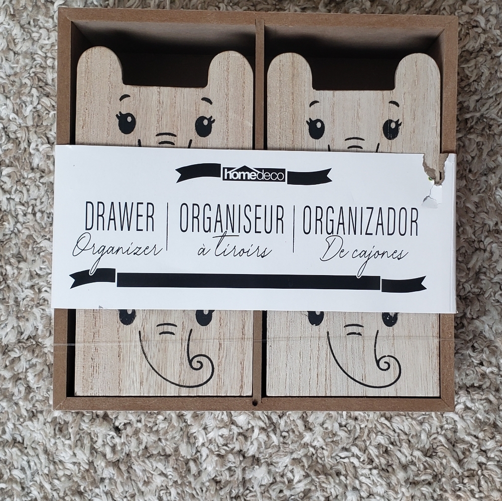 3 For 30$ Drawer Organizer Elephant style